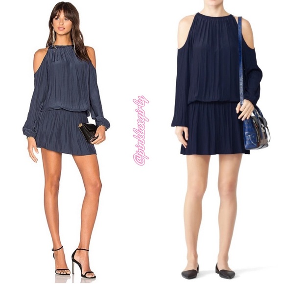 Ramy Brook $395 Lauren Dress in Navy ◻️ - Picture 1 of 4
